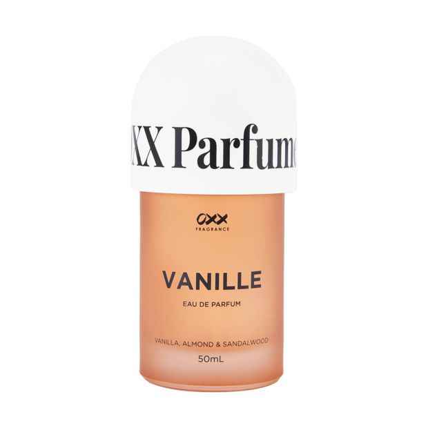 Vanille Eau De Parfum 50ml, Vanilla, Almond and Sandalwood - OXX Fragrance