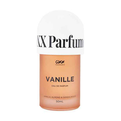 Vanille Eau De Parfum 50ml, Vanilla, Almond and Sandalwood - OXX Fragrance