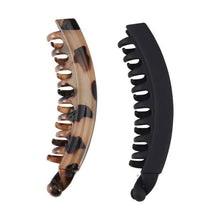 2 Piece Banana Clips, Black and Tort - OXX Haircare