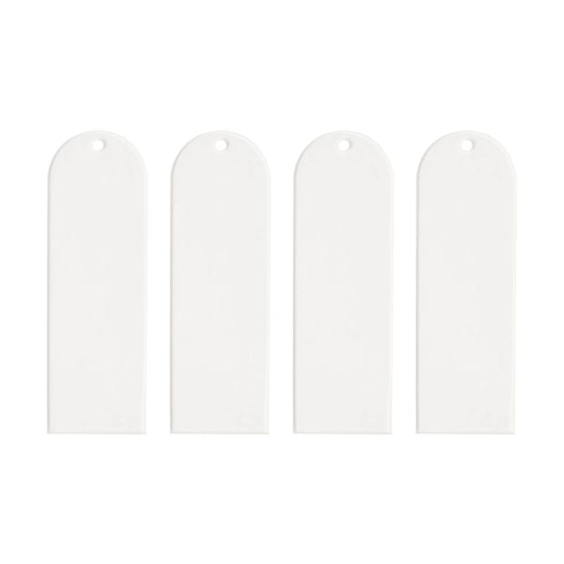 4 Pack Acrylic Bookmarks - Anko