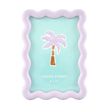 Wavy Frame 4in. x 6in., Lilac - Anko