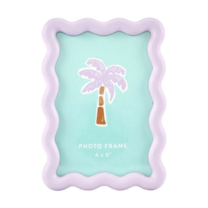 Wavy Frame 4in. x 6in., Lilac - Anko