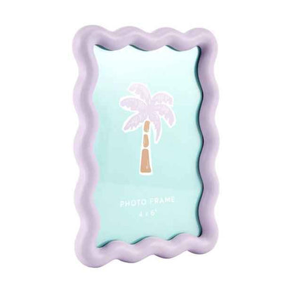 Wavy Frame 4in. x 6in., Lilac - Anko