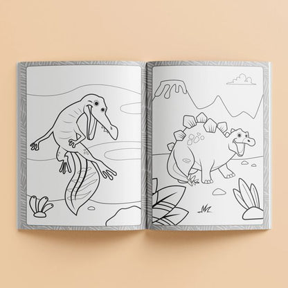 Mega Colouring Dinosaurs by Ed Myer - Book