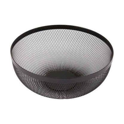 Mesh Fruit Bowl, Black - Anko