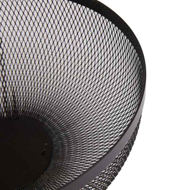 Mesh Fruit Bowl, Black - Anko