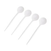 30 Piece White Reusable Spoons