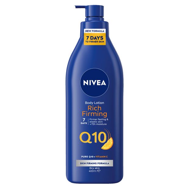 Nivea Rich Firming Body Lotion 400ml - Q10 and Vitamin C
