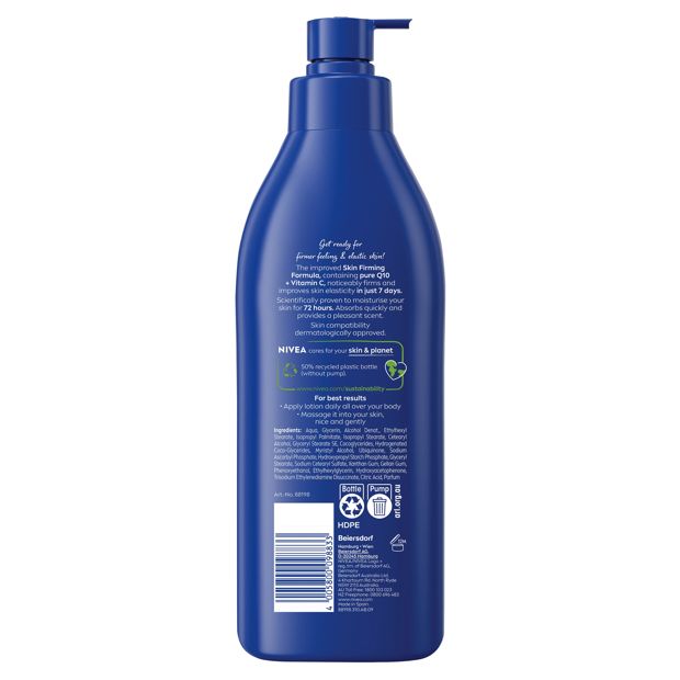 Nivea Rich Firming Body Lotion 400ml - Q10 and Vitamin C