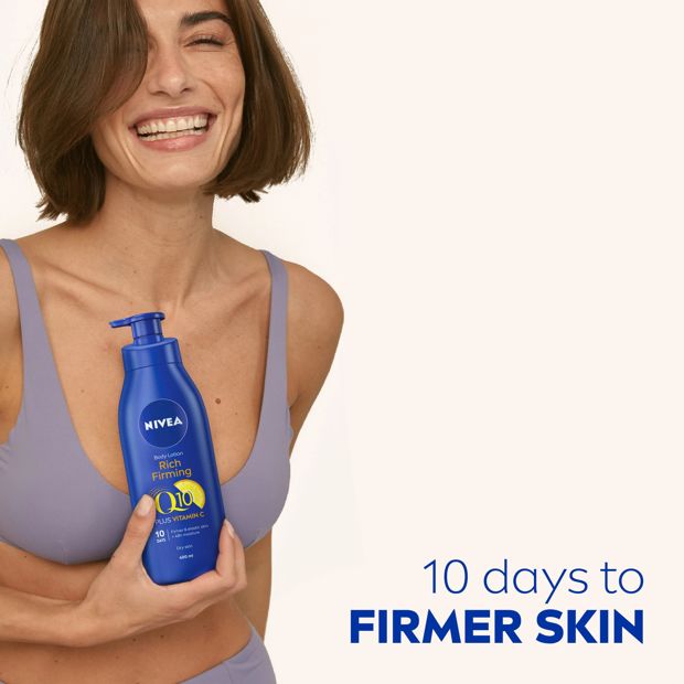 Nivea Rich Firming Body Lotion 400ml - Q10 and Vitamin C