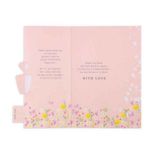 Mother's Day Card with Removable Bookmark
