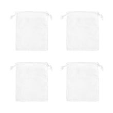 4 Pack Craft Polyester Drawstring Bags - Anko