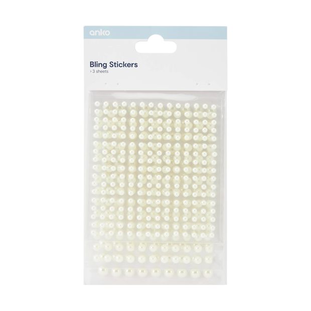Bling Stickers Faux Pearl - Anko