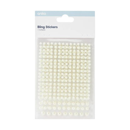 Bling Stickers Faux Pearl - Anko