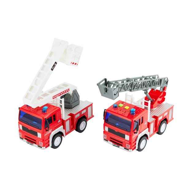 Lights & Sounds Fire Truck, Assorted - Anko
