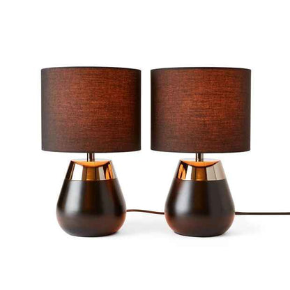 2 Pack Delta Touch Lamp - Anko