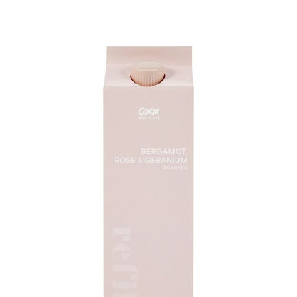 OXX Bodycare Hand and Body Wash Refill 1L - Bergamot - Rose and Geranium Scented