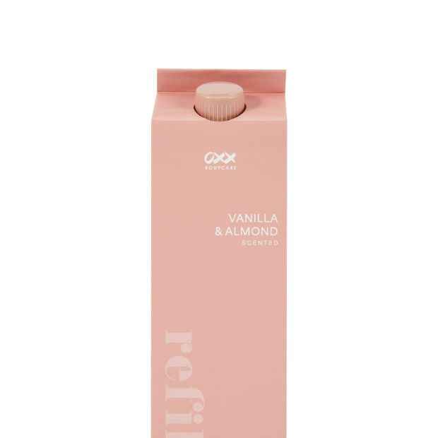 OXX Bodycare Hand and Body Wash Refill 1L - Vanilla and Almond Scented