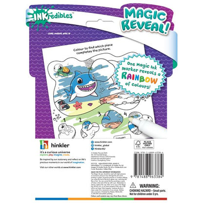 INKredibles Magic Reveal Ocean Adventure Mess Free Magic Ink Pictures! - Book