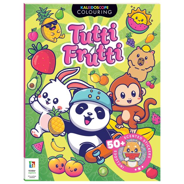 Kaleidoscope Colouring: Tutti Frutti - Book