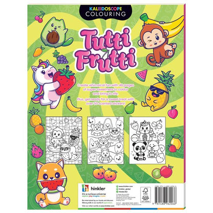 Kaleidoscope Colouring: Tutti Frutti - Book