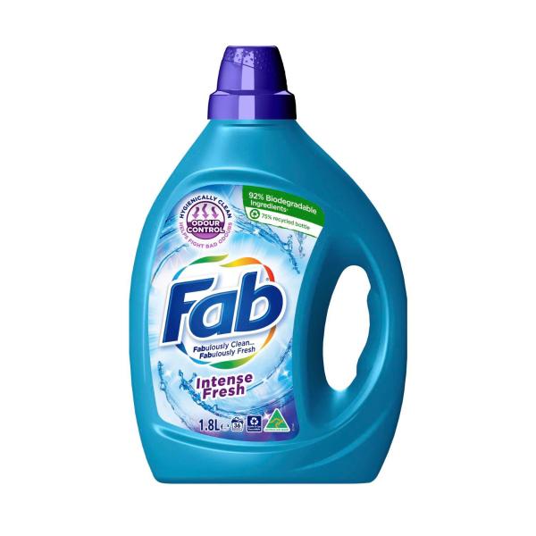 FAB LAUNDRY LIQUID INTENSE FRESH 1.8L
