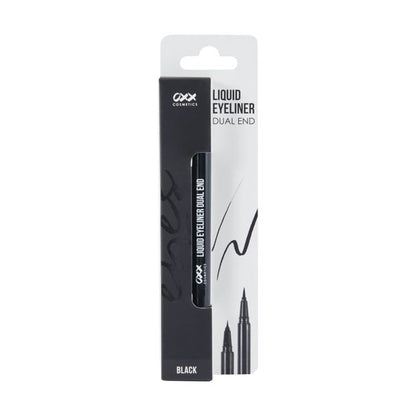 Dual End Liquid Eyeliner  Black - OXX Cosmetics