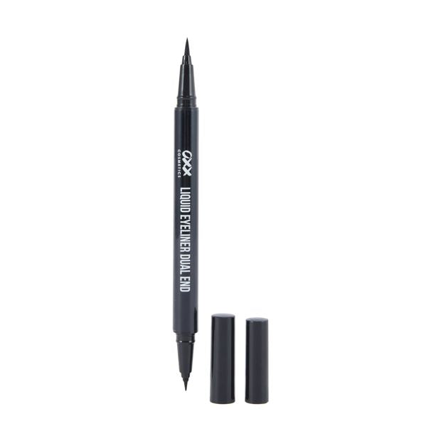 Dual End Liquid Eyeliner  Black - OXX Cosmetics