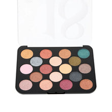 18 Shades Eyeshadow Palette, Metallic - OXX Cosmetics