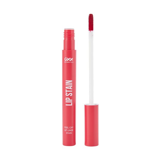 Peel Off Lip Liner Stain, Red - OXX Cosmetics