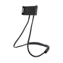 Adjustable Mobile Phone Neck Holder - Black