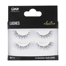 20 Pack Cluster False Lashes, No. 711 - OXX Cosmetics