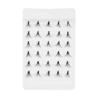 30 Pack Individual False Lashes, No. 411 - OXX Cosmetics