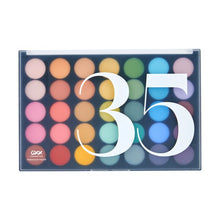 35 Shades Eyeshadow Palette, Rainbow - OXX Cosmetics