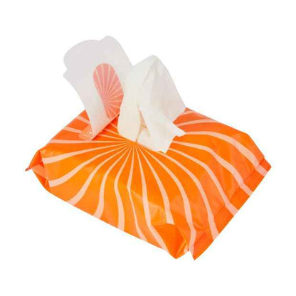 40 Pack Brighten Biodegradable Facial Wipes, Niacinamide and Vitamin C - OXX Skincare