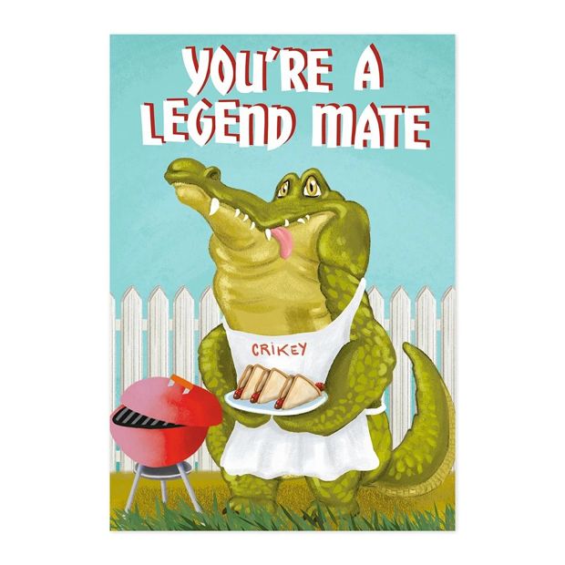 Connections From Hallmark Birthday Card - Legend Crocodile