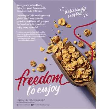 Freedom Maple & Almond Granola 400g