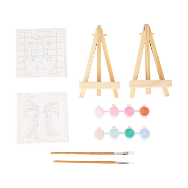 Paint Your Own Canvas and Easel Set - Anko