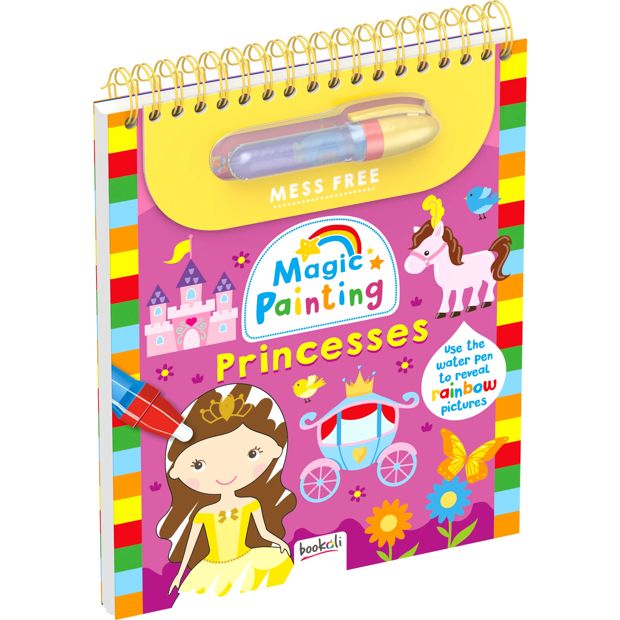 Mess Free Magic Painting: Princesses - Book