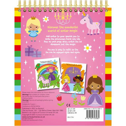 Mess Free Magic Painting: Princesses - Book