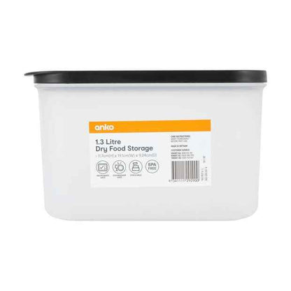1.3L Dry Food Storage - Anko