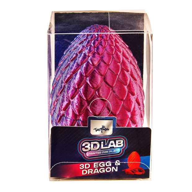 ToyMania 3D Lab Egg and Dragon Toy