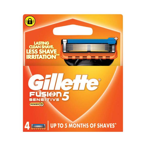 *GILLETTE FUSION POWER RAZOR BLADES 4PK