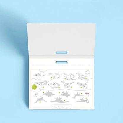 Dinosaur Stomp: My Giant Sticker Activity Pad - Book
