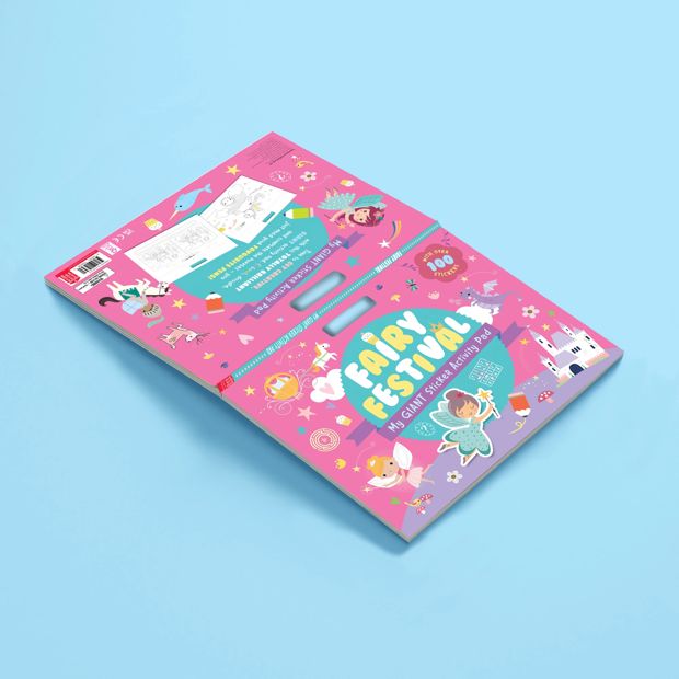 My Giant Sticker Activity Pad: Fairy Festival - Book