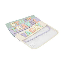 3 Piece Letter Pouch, Clear - Anko