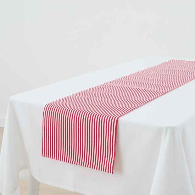 Red Stripe Table Runner - Anko