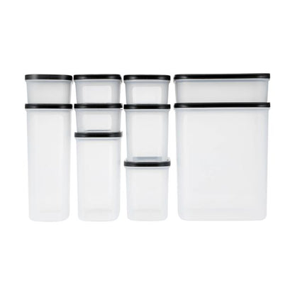 10 Piece Dry Food Storage Set - Anko