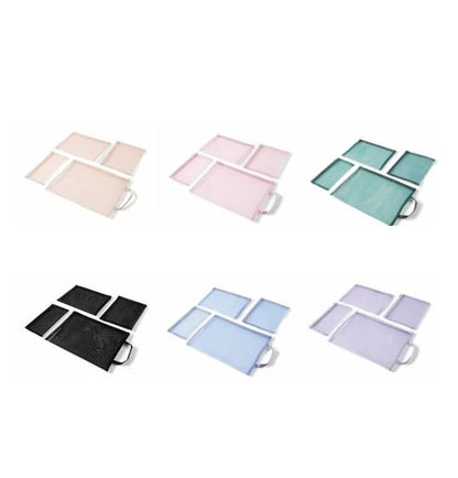 4 Piece Mesh Pouches, Assorted - Anko