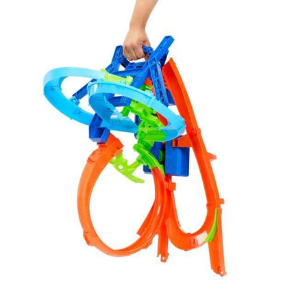 Hot Wheels Stunt Tracks Mid-Air Crash Playset